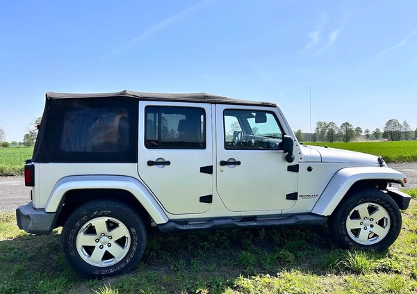 Jeep Wrangler cena 40900 przebieg: 139850, rok produkcji 2007 z Grybów małe 137